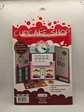 Cupcake Shop Wipe-Clean Play Set K-1 Grade Educational Activity Book Clock